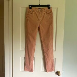 🌸 J. McLaughlin Pink Stretch Velvet Pants – Size 4
